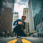 Portrait of Man on City Street